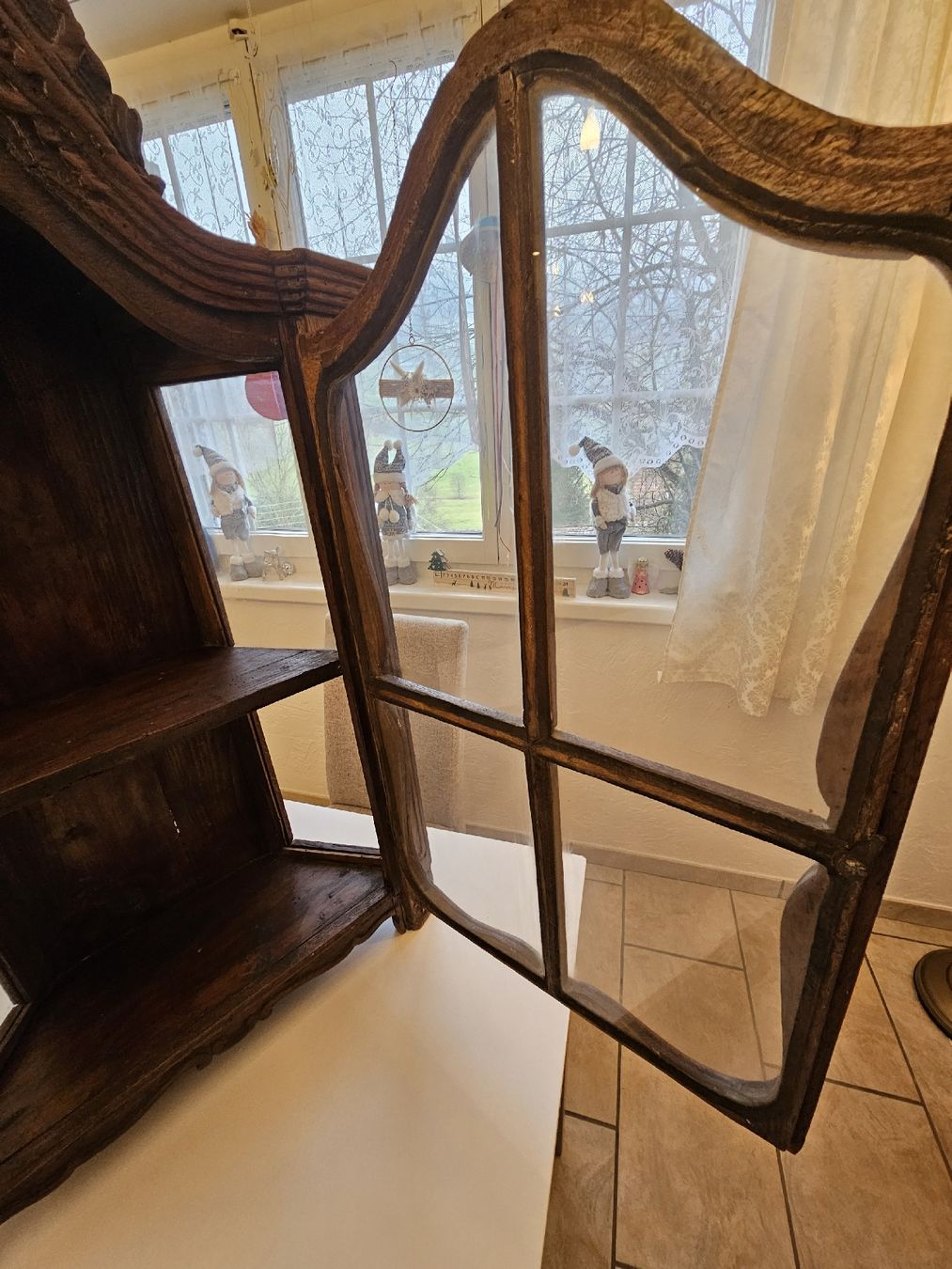 Vetrine: Antike Vitrine, Holz, rustikal, Vintage ! – Usato da Mümliswil venduto da Mizzi77 3