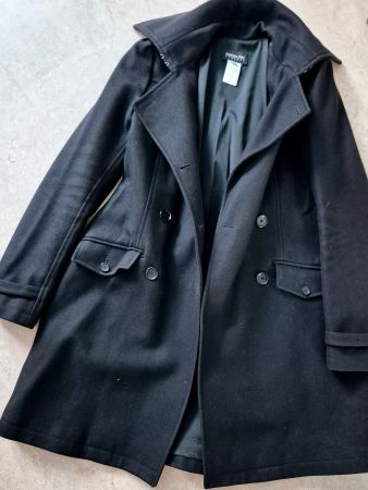MANTEL JACKE PATRIZIA PEPE TRENCHCOAT WOLLMANTEL S 36 TOP