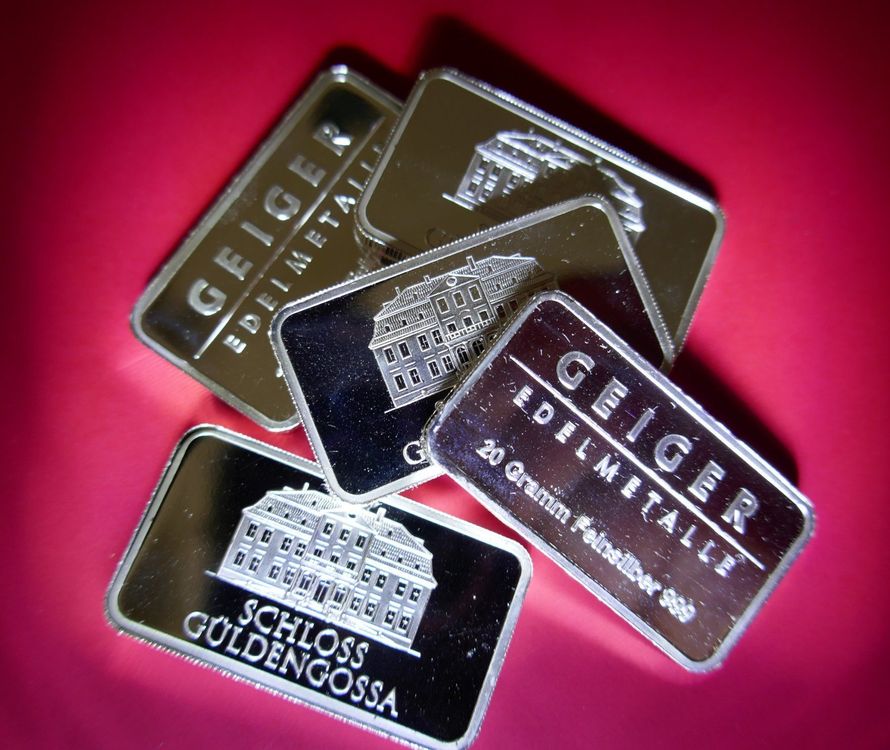 Copper bar Schloss Güldengossa - 5000 g .999 poured
