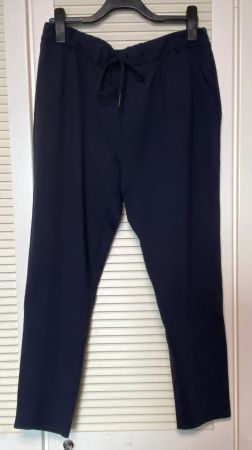 Damenhose, ONLY, Gr. XXL/34, dunkelblau, neu