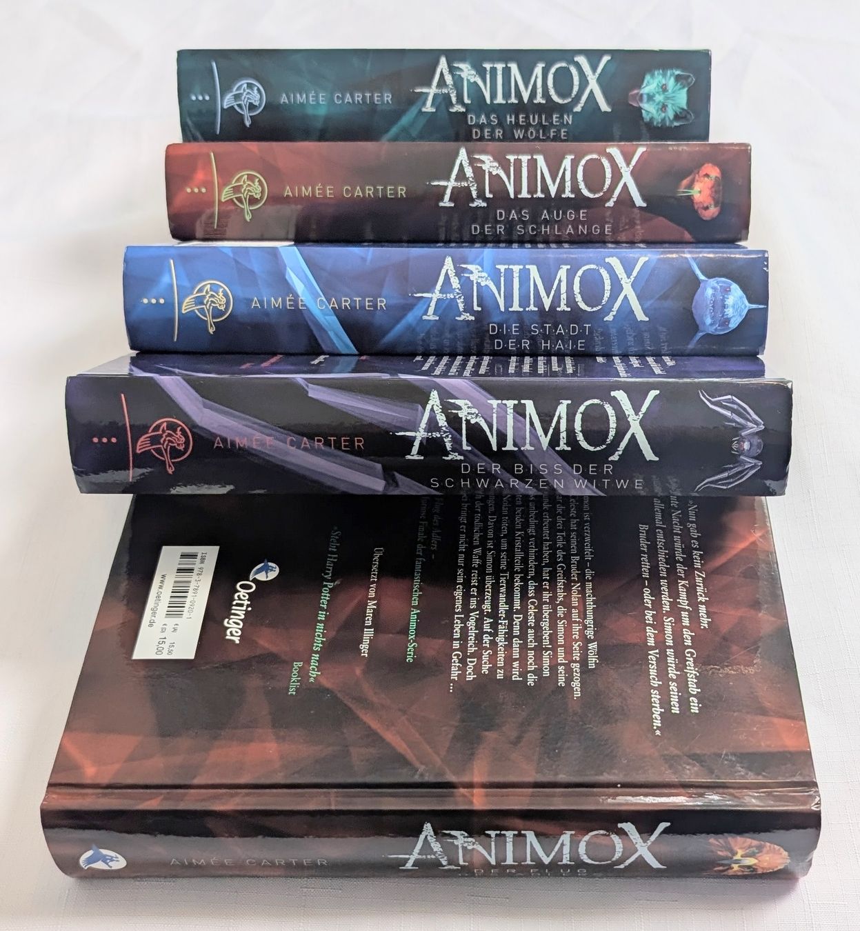Libri: Komplette Reihe -  Animox - Aimée Carter – Nuovo (secondo la descrizione) da Wängi venduto da ABIZONE-86 2