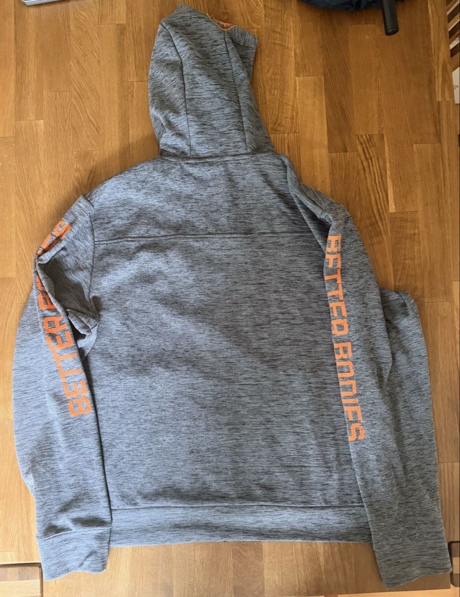 Pullover & Sweatshirts: BETTER BODIES Hoodie Grösse L Grau – Gebraucht aus Allenwinden von Thebadboy 1