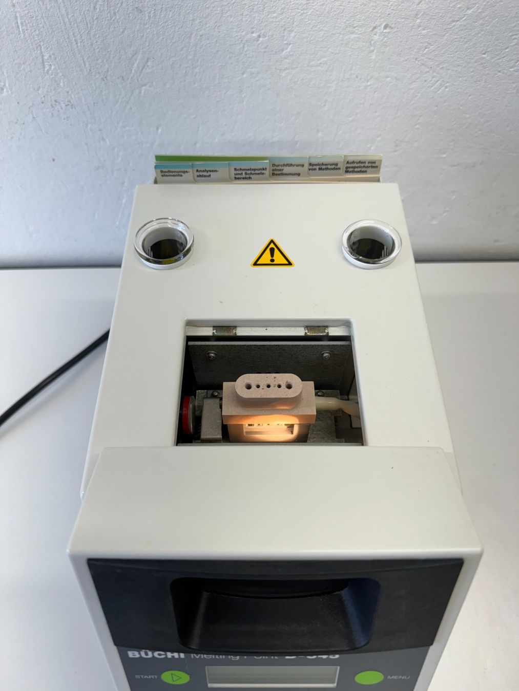 Accessori da laboratorio: Büchi Melting Point B-545 – Usato da Niederdorf venduto da LeptonAG_Labor 6