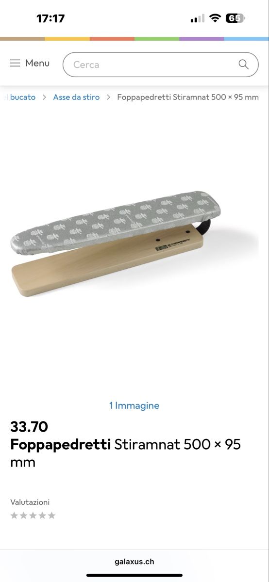 Bügelbretter: Stiramaniche foppapedretti – Neu und originalverpackt aus St Moritz von Ma_S2023