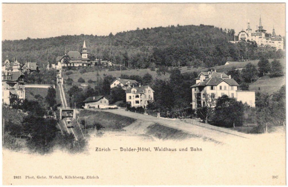 Cartoline postali: Zürich - Standseilbahn Dolder – Usato da Binningen venduto da Mountainrider