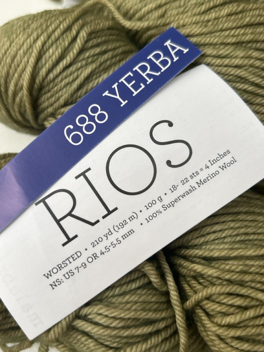 Lana: 3 pelotes Malabrigo Rios vertes – Usato da Grandvaux venduto da mai_shl9 2