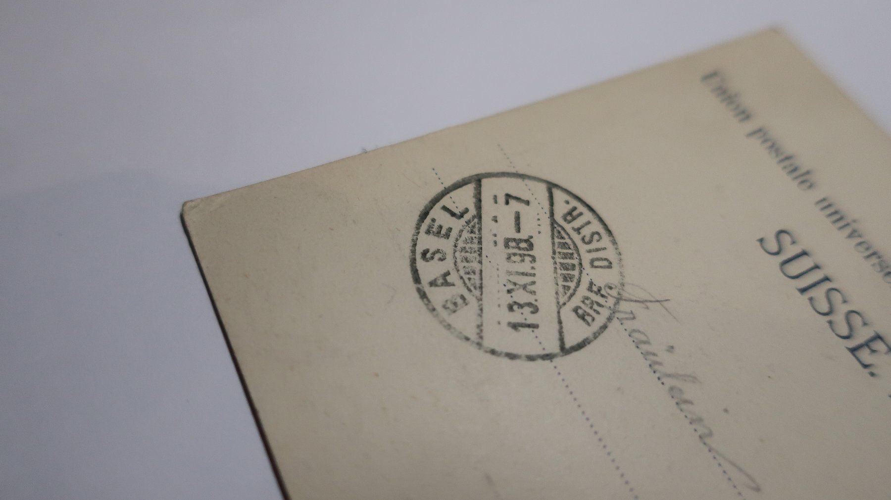 Cartoline postali: Liestal 1898 – Usato da Cormoret venduto da Pascalll2001 8