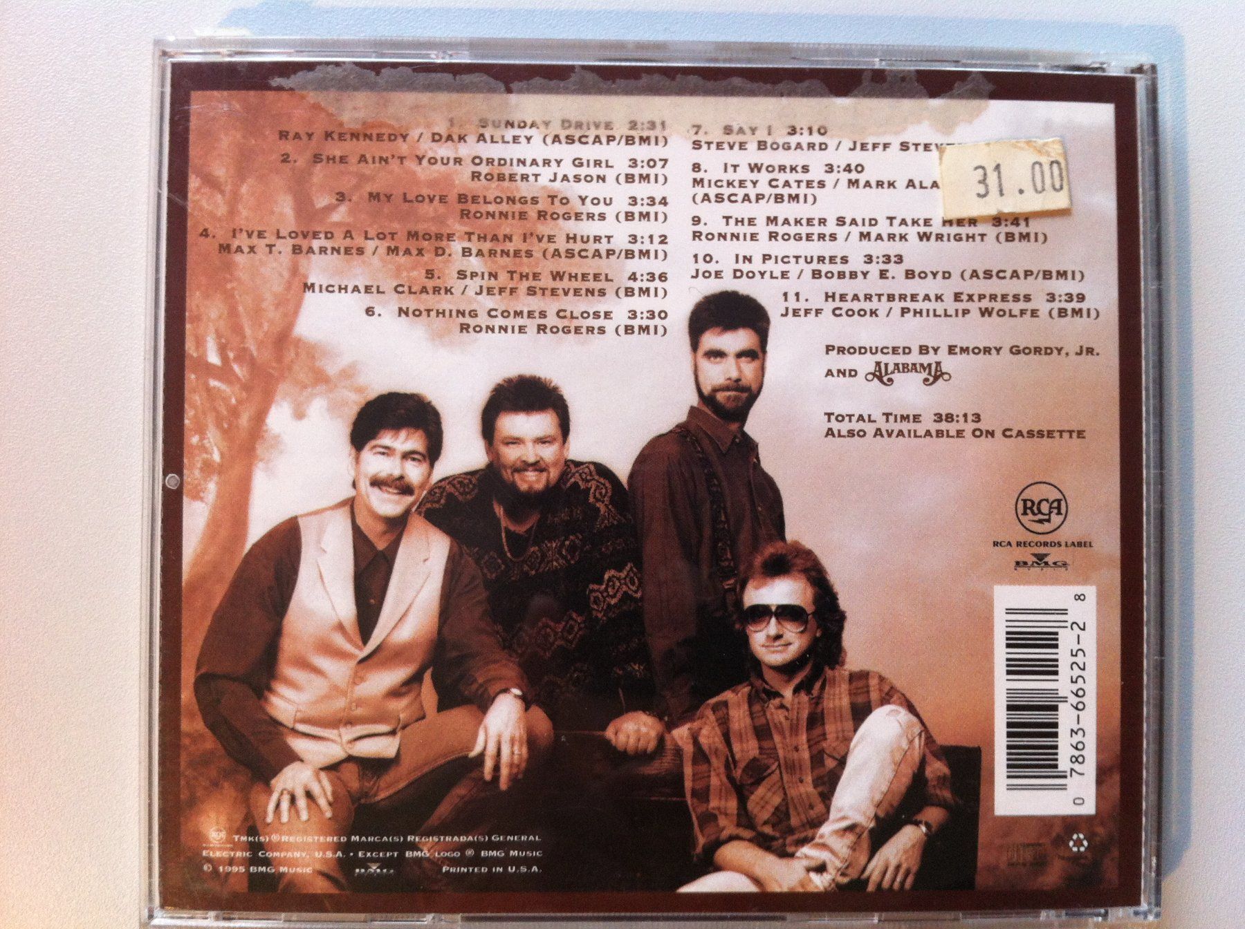 CD: CD "ALABAMA" – Usato da Brunnen venduto da Artemis53 2