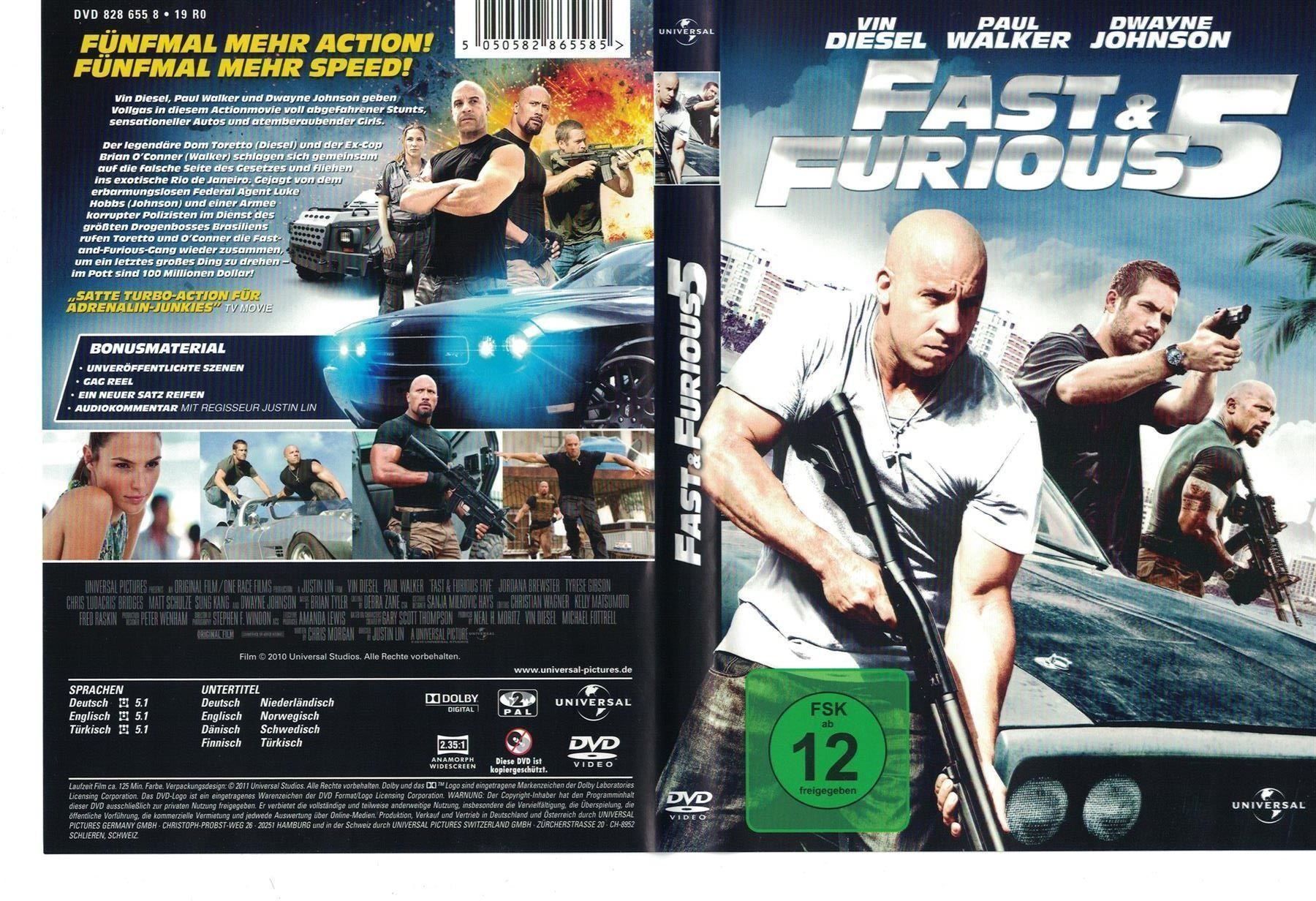 Tutti i DVDs: Fast & furious 5 (DVD) – Usato da Uzwil venduto da visions77