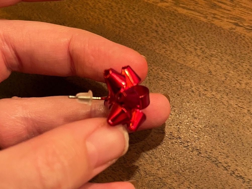 Orecchini pendenti & Orecchini a lobo: Weihnachtliche Ohrstecker Schleife – Nuovo e nell'imballaggio originale da Gams venduto da Mariawicca 5