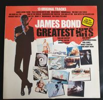 "JAMES BOND GREATEST HITS" LP VON 1982