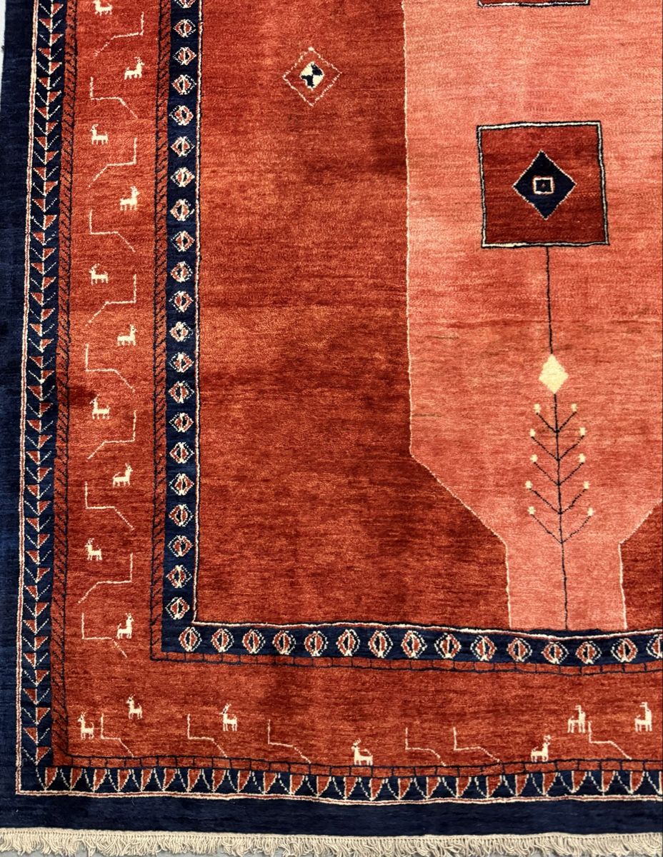 Gabbeh Teppiche: Wunderschöner Perserteppich Gabbeh 287x215.cm – Gebraucht aus Sempach von Star7 3