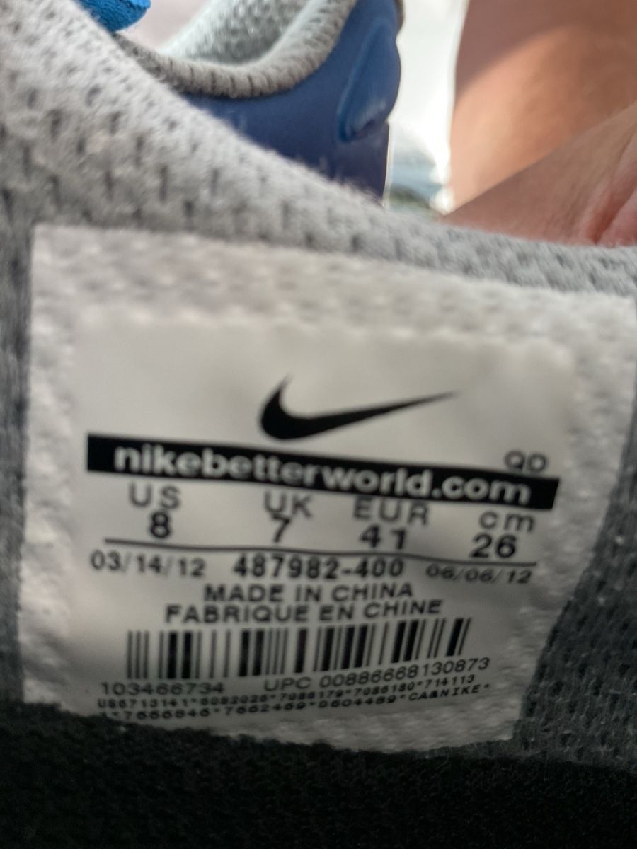 Nike Herrenschuhe: Nike Air max Blau – Neu (gemäss Beschreibung) aus Seedorf BE von Tmatrix 3