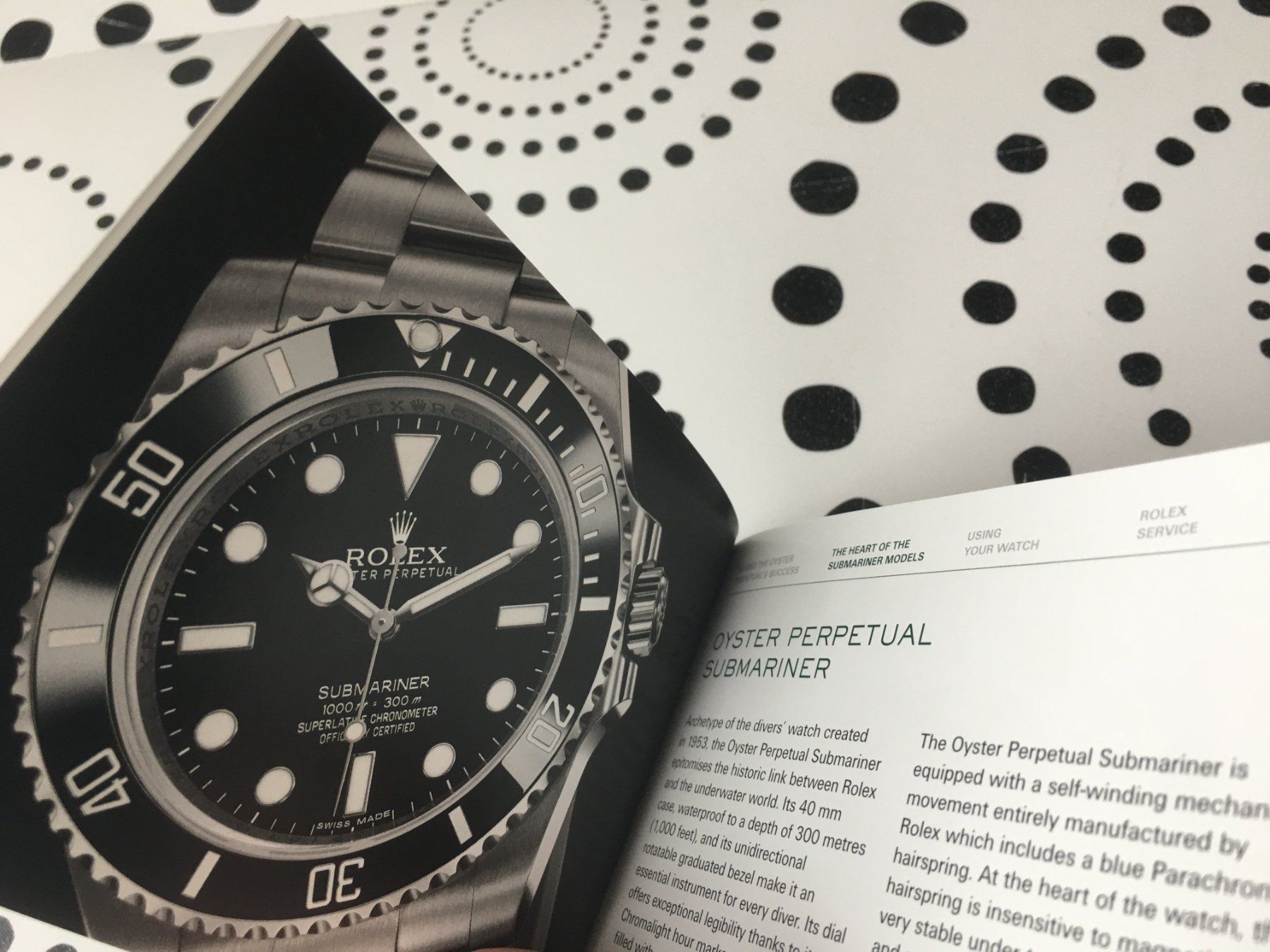Rolex Documenti: ROLEX SUBMARINER OPERATING INSTRUCTIONS - ENG 2013 !!! – Usato da Epalinges venduto da dream-watch 3