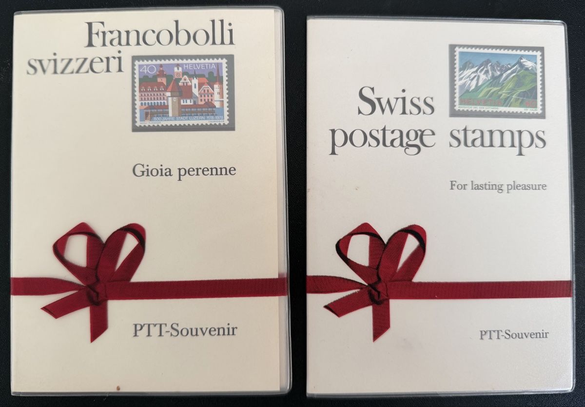 Tous les timbres: PTT Souvenir 1977 Version I und E - postfrisch – Neuf (Voir description) à Hölstein par luc_lx8k