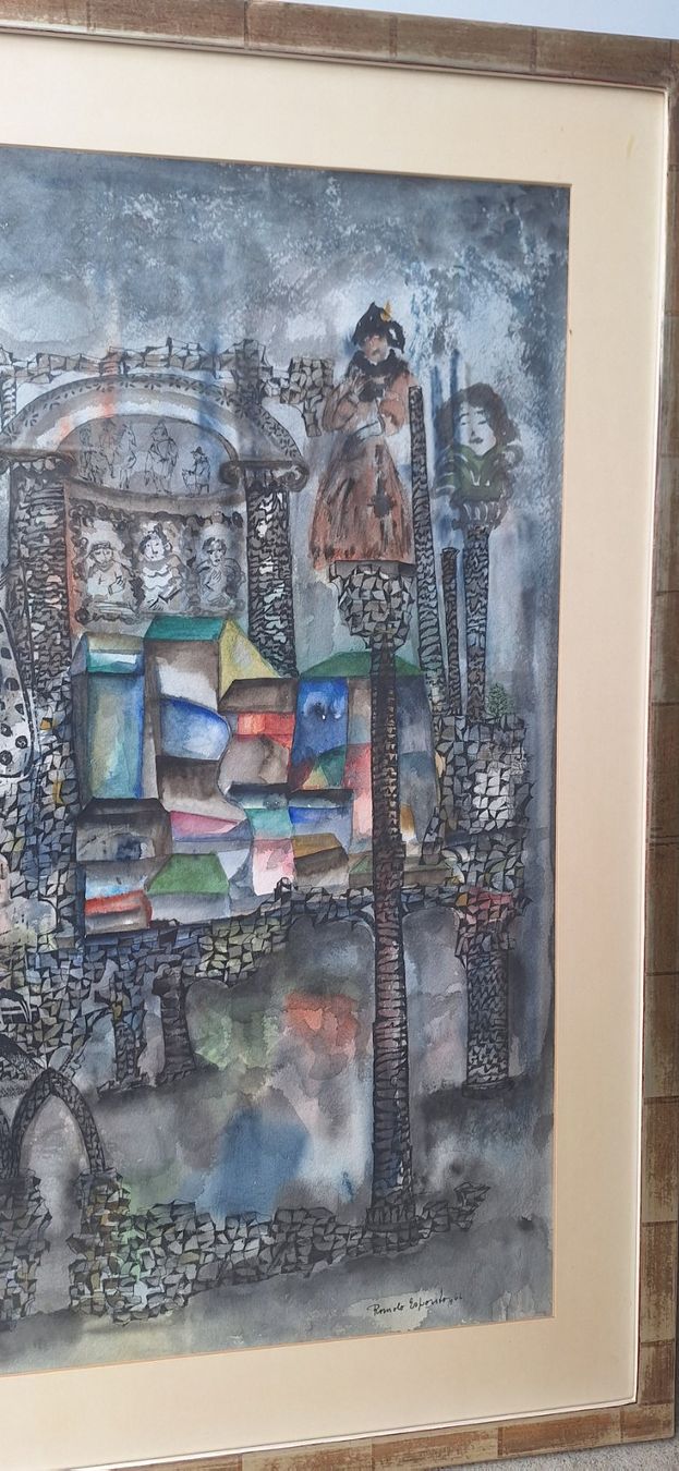 Foto & Immagini: Original Aquarell Romolo Esposito 1966 – Usato da Basel venduto da Meggesflomi 3