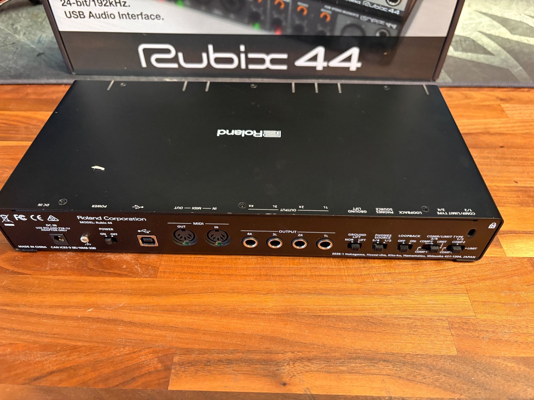 Roland Attrezzatura per studi di registrazione: Roland Rubix 44 Audio Interface – Usato da Malans GR venduto da jannliesch22 2