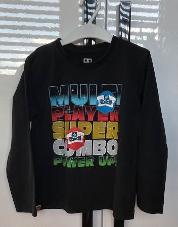 T-shirt manica lunga in cotone Lego