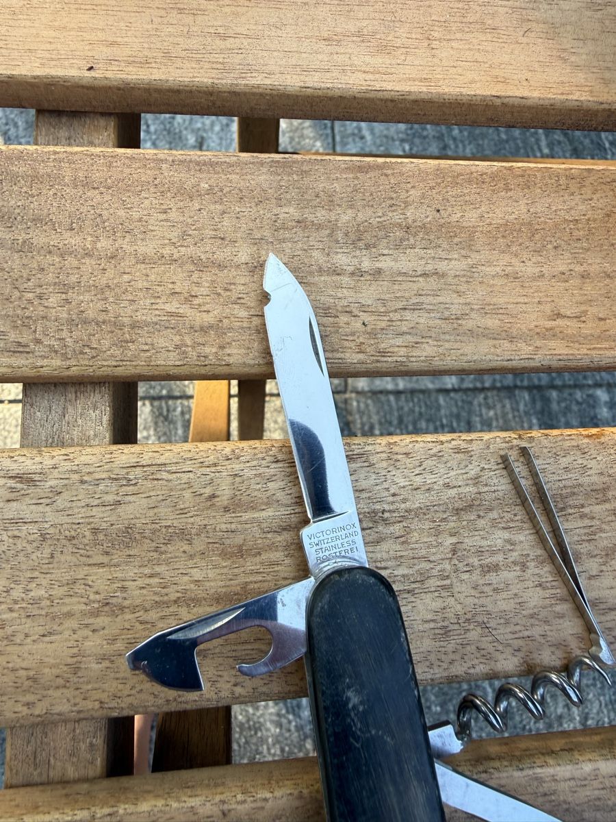 Victorinox Taschenmesser: Victorinox Sackmesser 84  Horn ? – Gebraucht aus Schupfart von 1.TopAngebote 6