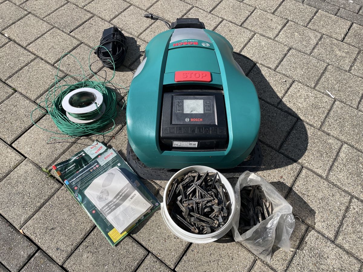 Bosch Tagliaerba: Bosch Indego 1200 Connect Mähroboter – Difettoso da Lengnau AG venduto da Sayuri5