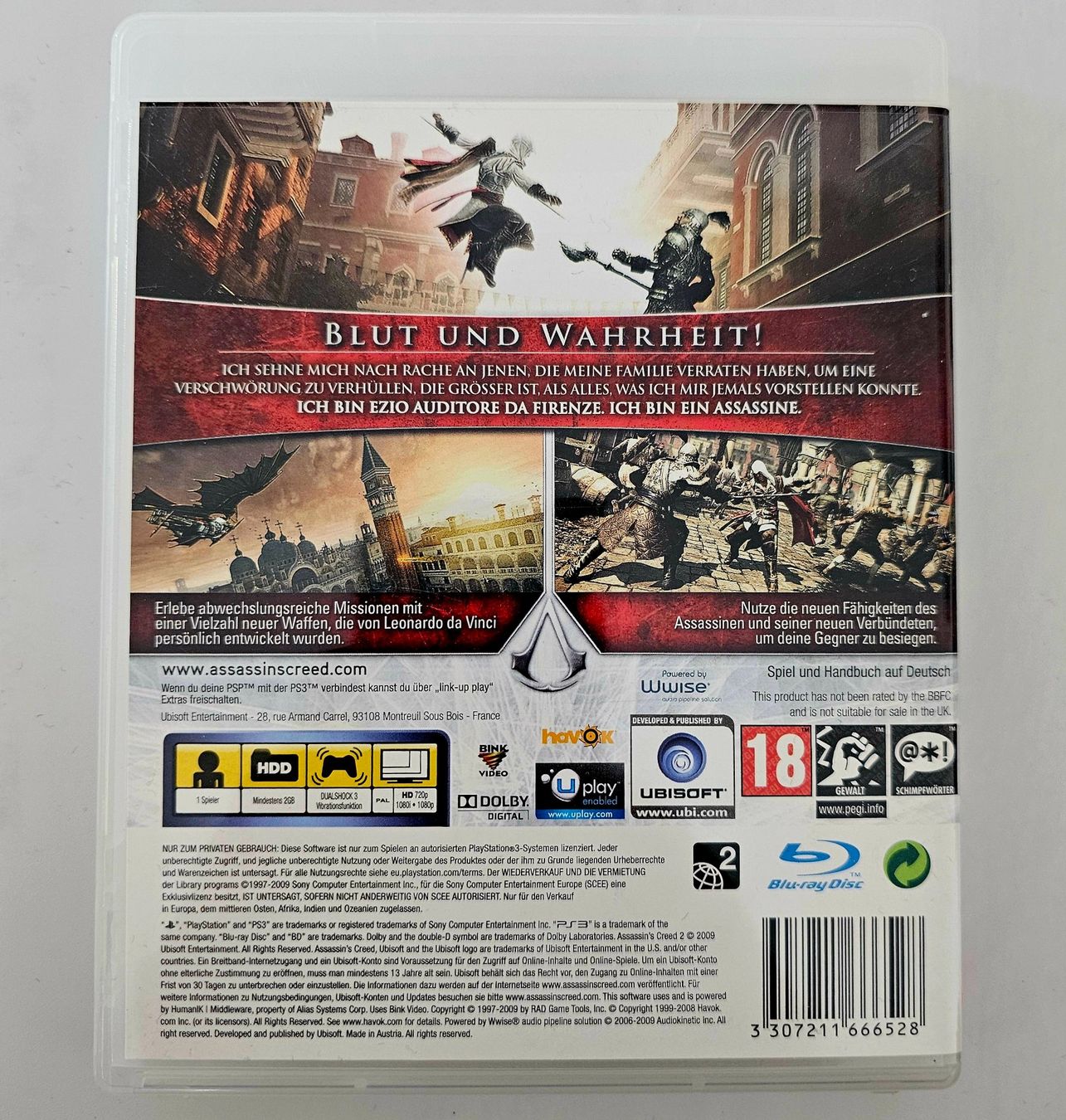 Sony Giochi: Assassin's Creed 2 (PS3) – Usato da Holziken venduto da Miglioregamesnmore 1