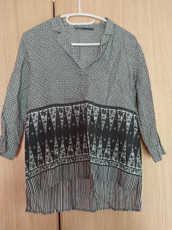 Blouse graphique manches 3/4 Ekyog, taille 36