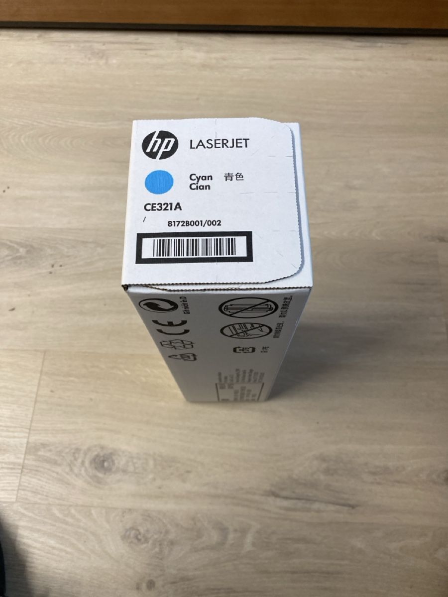 Hewlett Packard Cartucce per stampanti & toner: HP CE321A / 128A Toner cyan – Nuovo e nell'imballaggio originale da Oberiberg venduto da Tquattro 1