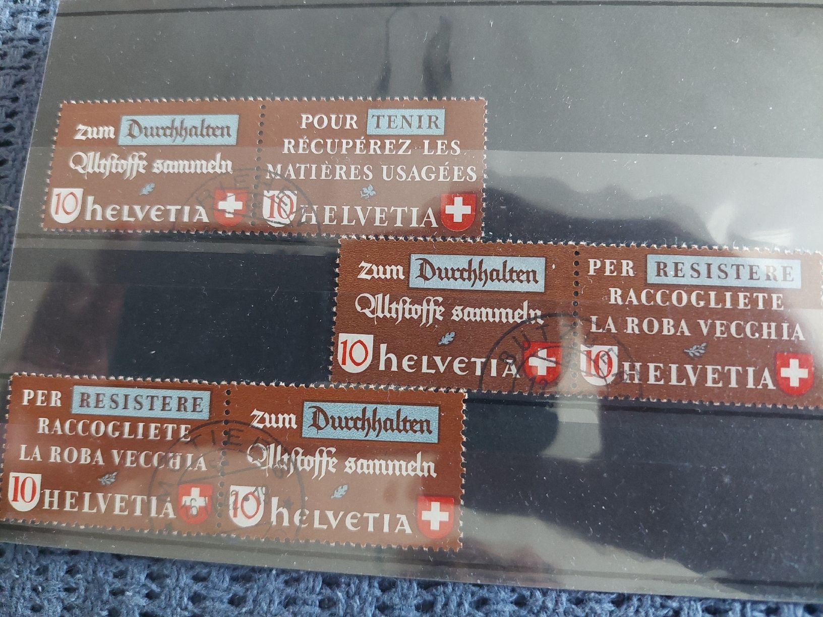 Tous les timbres: Timbres Suisse  – D'occasion à Le Locle par wchs 7