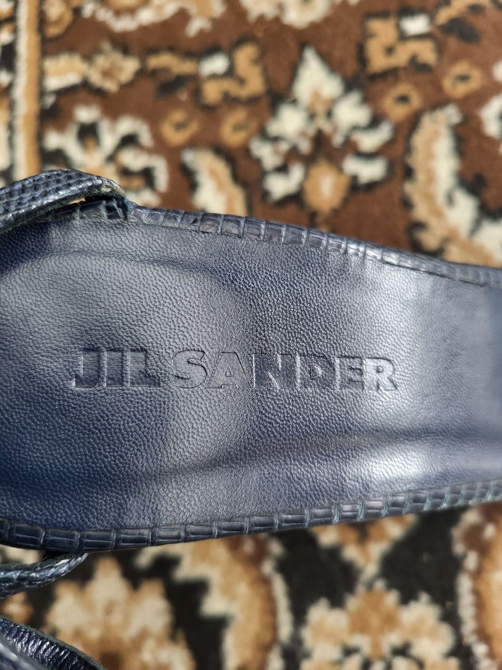Jil Sander Scarpe da donna: Jil Sander Damen-Plateausandalen mit Absatz – Nuovo (secondo la descrizione) da Zweisimmen venduto da Adorable 4