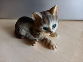 Dekorative Vintage Katzenfigur, für Sammler