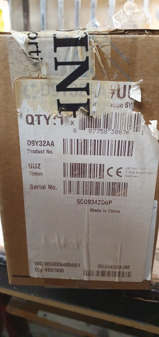 Hewlett Packard Docking station: Original HP D9Y32AA Dockingstation - Neu, 5CG934ZD6P – Nuovo e nell'imballaggio originale da Langnau i. E. venduto da Superseven69 3