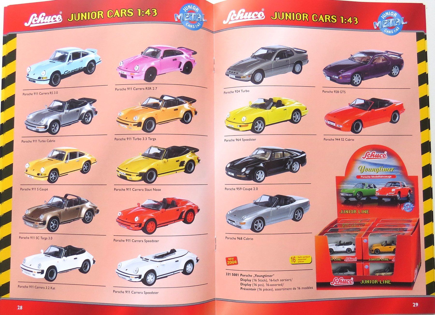 Schuco Modellini d'auto: Schuco Junior Katalog von 2004 – Nuovo (secondo la descrizione) da Ettingen venduto da campione_1 6