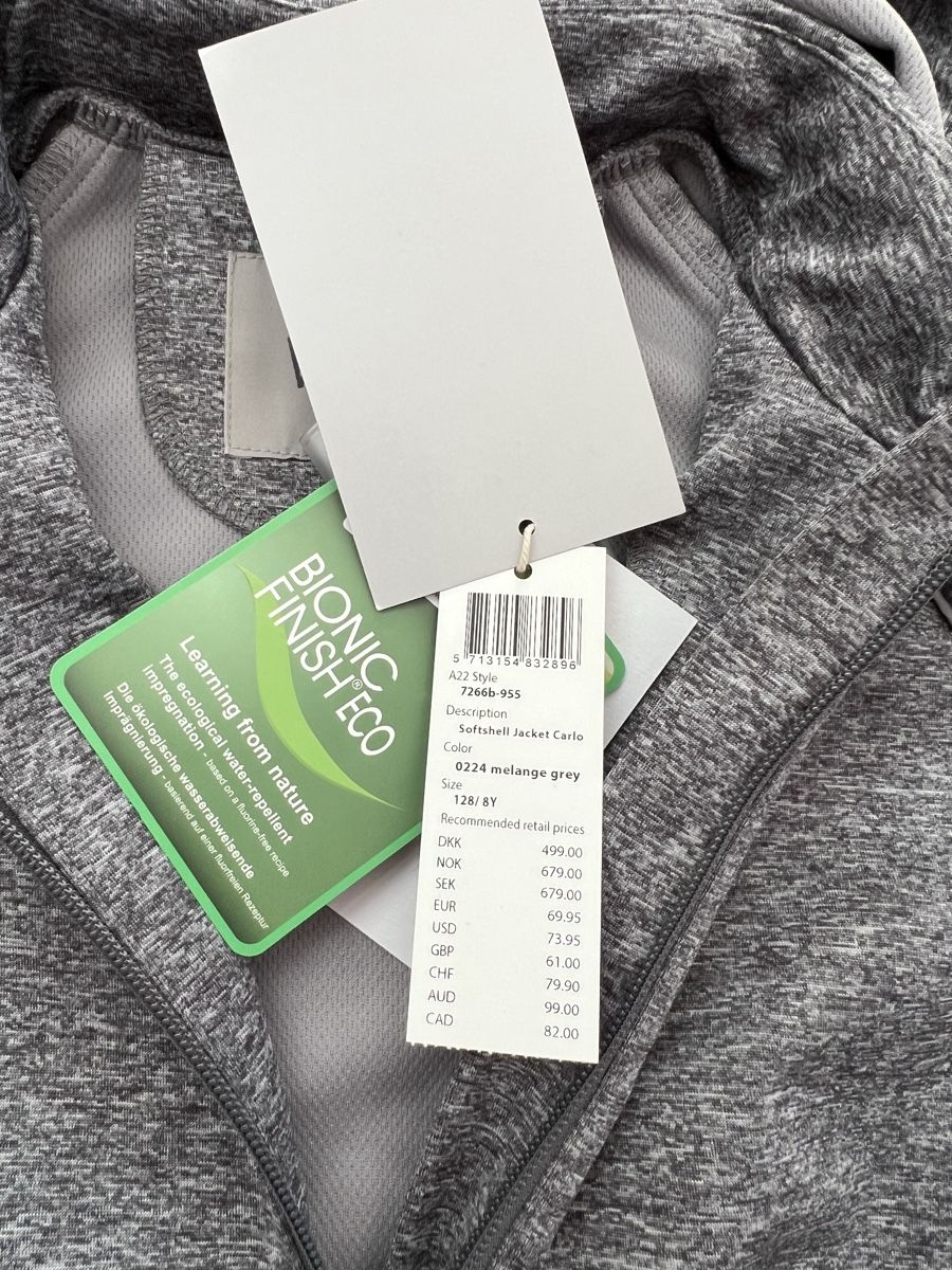 Giacche & Cappotti: Wheat Softshell Jacke 128 neu – Nuovo (secondo la descrizione) da Spiez venduto da Vemai 2