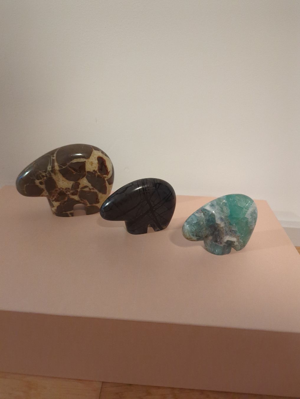Tutte le decorazioni: 3 dekorative Figuren aus Stein – Nuovo (secondo la descrizione) da Zürich venduto da rah_5p85