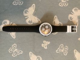 Swatch Chronograph "NOTHING BASIC ABOUT BLACK"