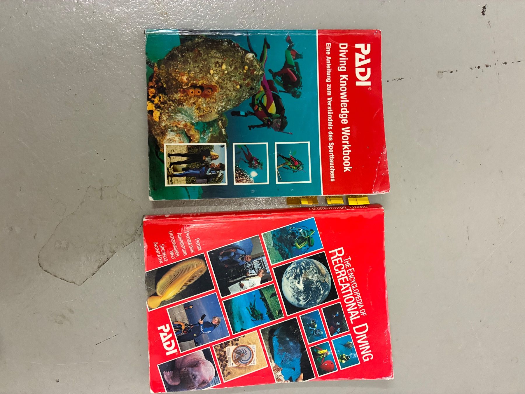 Libri: PADI Instruktor Tauchbücher – Usato da Thun venduto da akay86 1