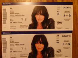 Nena Konzert Sitzplätze vorderste Reihe