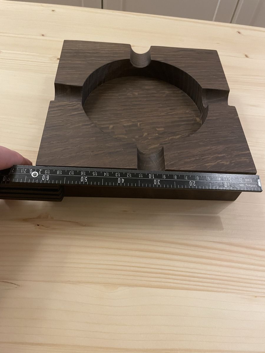 Portacenere: Exclusive Oak Ashtray, Handmade – Nuovo (secondo la descrizione) da Seuzach venduto da Wolf936 6
