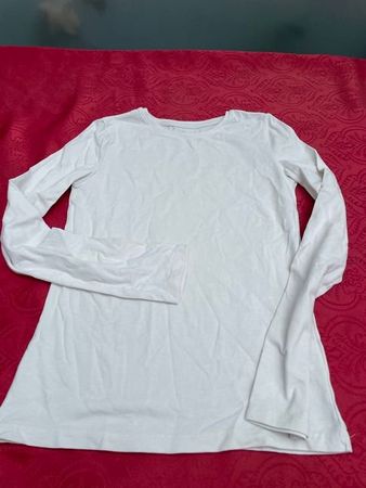 Mädchen Sweatshirt weiss 134/140