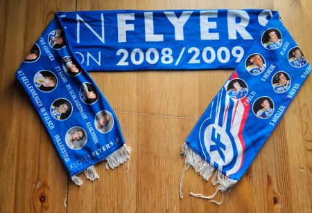 EHC Kloten Flyers Schal Saison 2008/2009 Hockey Fan Schweiz