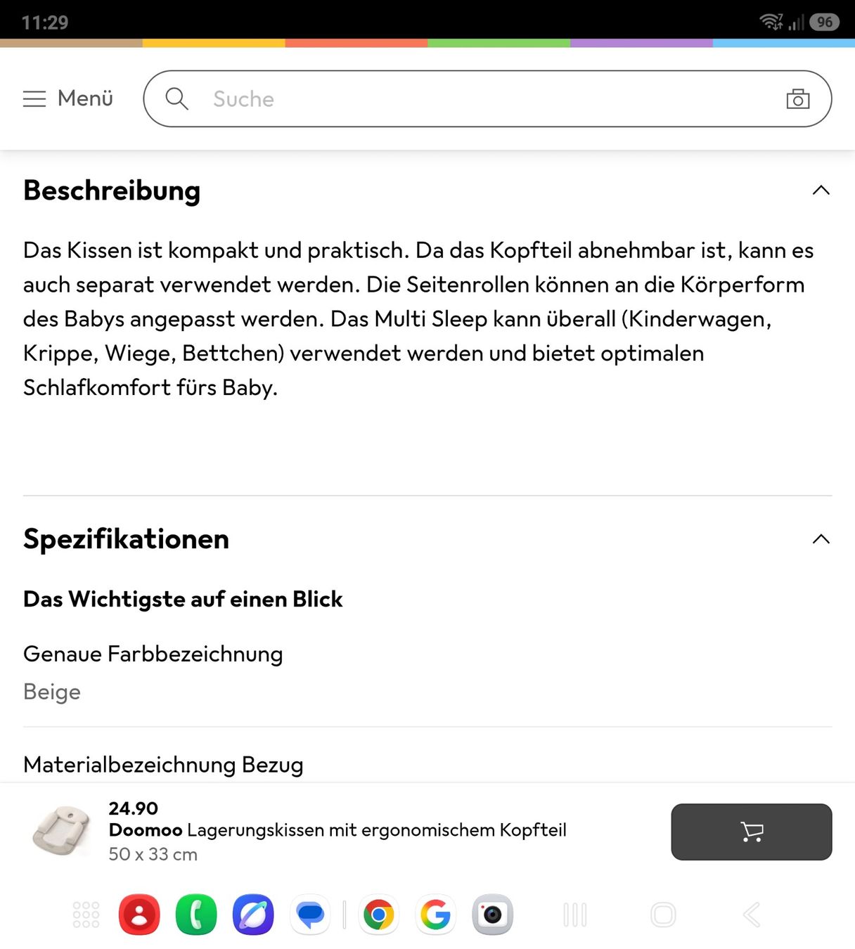 Doomoo Kissen: Lagerungskissen Doomoo – Gebraucht aus Wikon von _mc_speedy_ 2