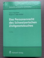 Das Personenrecht des Schweizerischen Zivilgesetzbuches