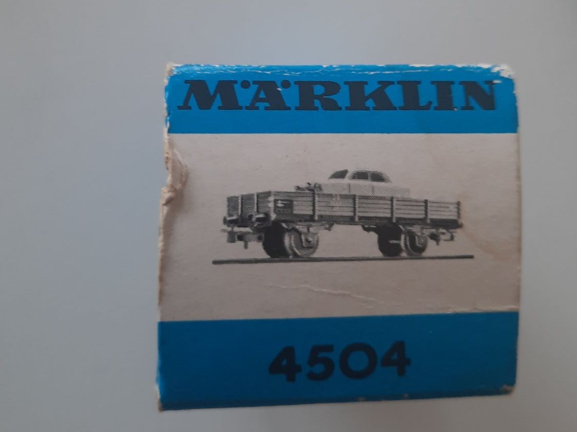 Märklin Modellini di ferrovie: Wagon Maerklin 4504 – Usato da Thônex venduto da Lasdunas 1