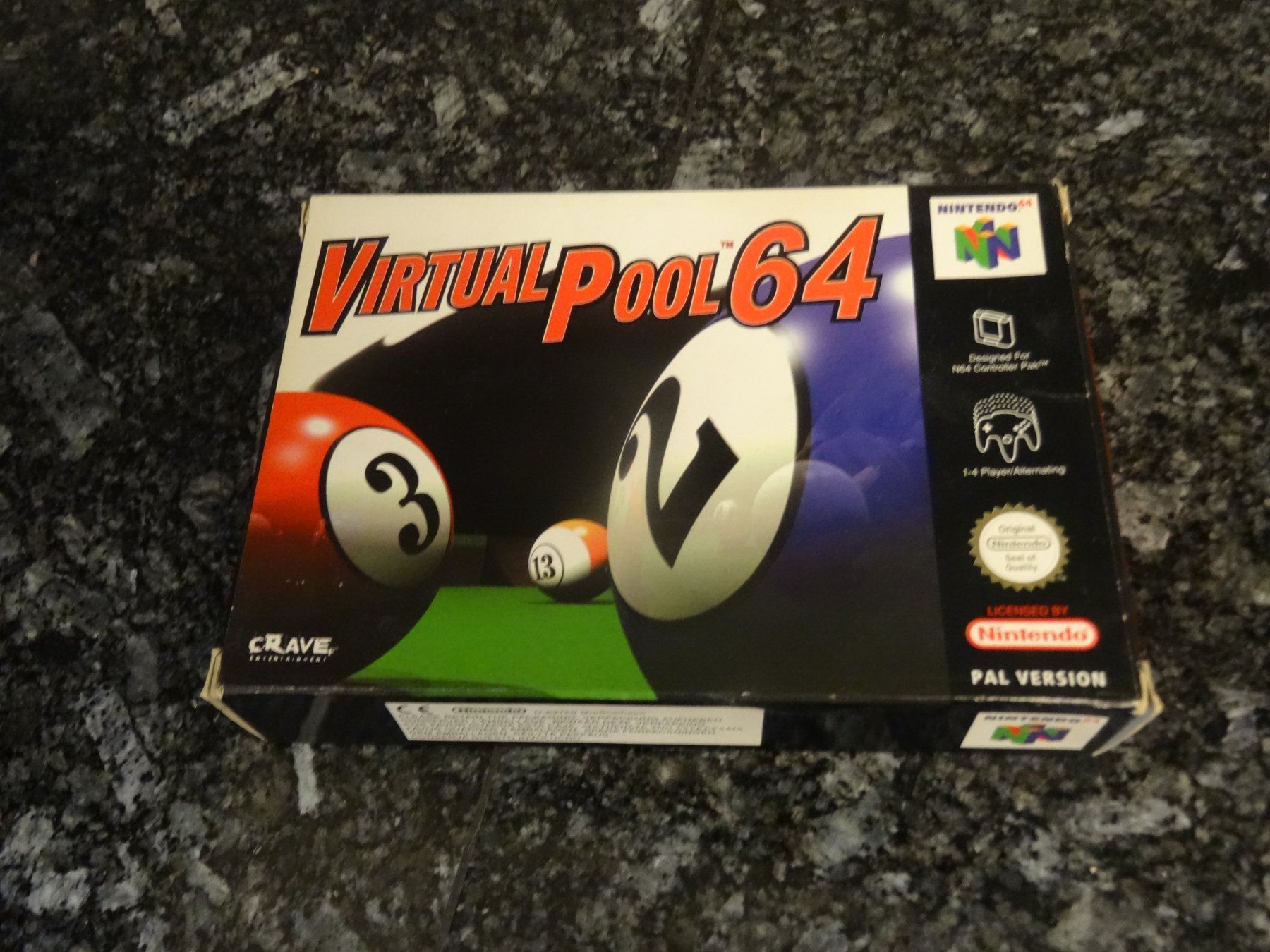 Nintendo Giochi: Nintendo 64 N64 Virtual Pool 64 - OVP – Usato da Olten venduto da Disc-Ausverkauf