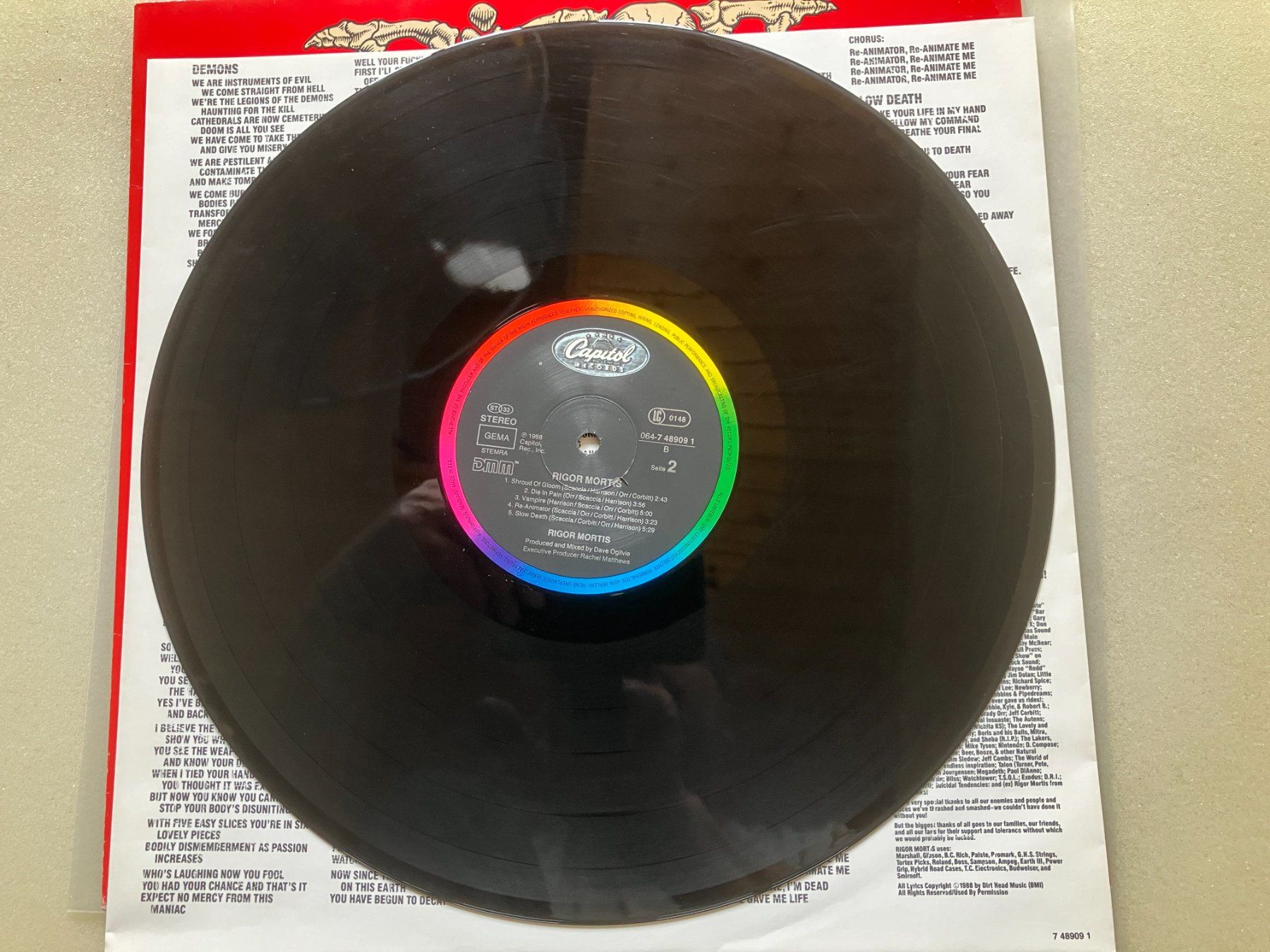 Dischi in vinile: Rigor Mortis – Usato da Aarwangen venduto da Jukebox3 8