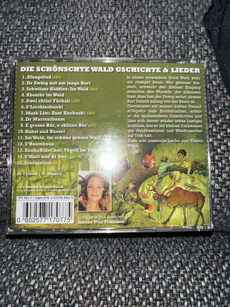 CDs: CD die schönschte Wald Gschichte&Lieder – D'occasion à Pratteln par Nala78 1