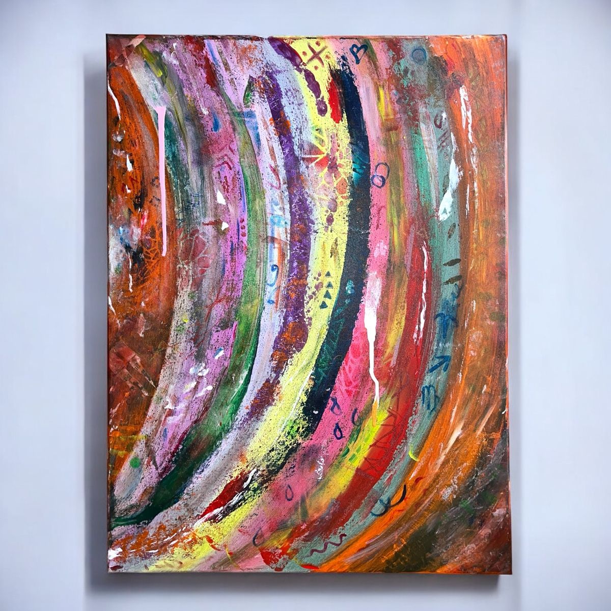 Dipinti: Gemälde „Lichtbogen“ 60x80 – Nuovo (secondo la descrizione) da Hochdorf venduto da Jasminurschel