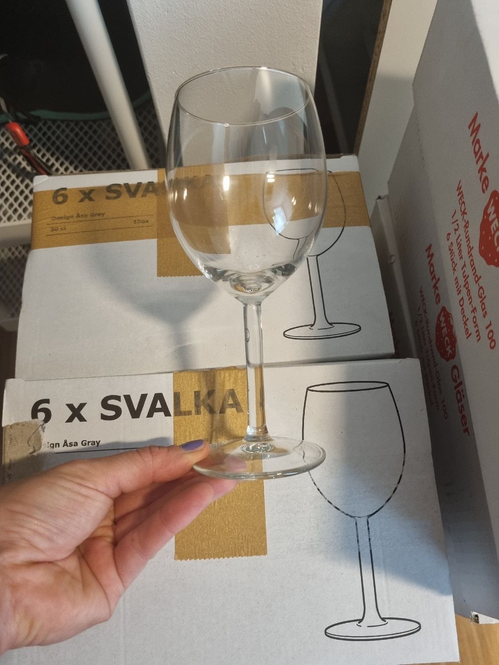 Ikea Gläser: Weinglas – Gebraucht aus Winterthur von sim_cy6h 1