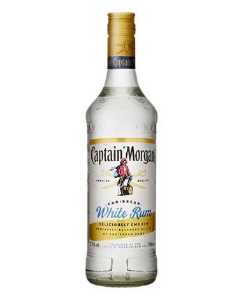 Bevande alcoliche: 1 Captain Morgan White Rum, 0,7l, 37,5%vol. – Nuovo e nell'imballaggio originale da Basel venduto da Seifehuesli