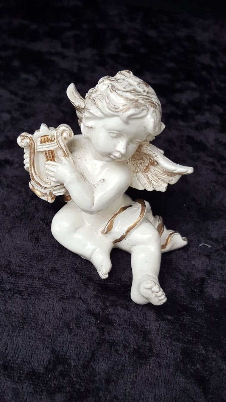 Statuette: 3 Figürli (Engeli,Bilderrahmen, Kobolt) – Usato da Reinach venduto da 3Guggerli 3